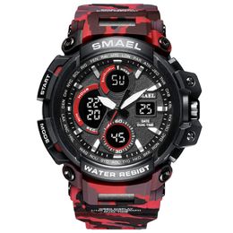 luxury Sport Watches Men Watch Waterproof LED Digital Watch Male Clock Relogio Masculino erkek kol saati 1708B Men Watches 273c