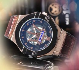 Popular Hip Hop Iced Out Men Sports Racing Car Watches Business Leisure Stainless Steel Mesh Leather Clock Quartz Automatic Day Date Switzerland Highend Watch