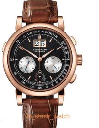 Alengey watch luxury designer Collection 405.031 fly back reverse jump timing manual mechanical mens watch