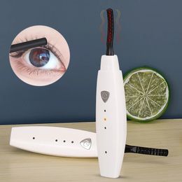 Mini Electric Heated Eyelash Curler Heated Eyelashes Makeup Eye Lashes USB Rechargeable Applicator Long Lasting Beauty Makeup 240531