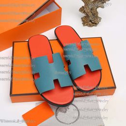 H Сандаловая роскошная сандалия European Sandals Designer Sandal Breshats Brand Brand Кожаная мода и отдых. Мужские тапочки сезоны.