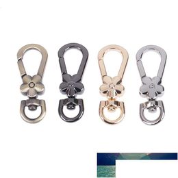Keychains Lanyards 4Pcs Swivel Trigger Clips Snap Hooks Handle Flower Lobster Metal Clasps Bag Key Rings Accessories Drop Delivery Fas Otmtv