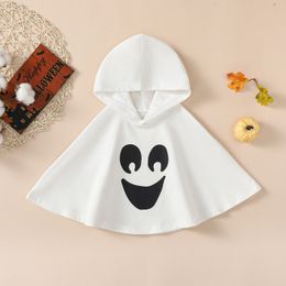 ma&baby 18M-6Y Halloween Toddler Infant Kid Baby Boy Girl Costumes Ghost Print Cloak Party Clothing Outerwear Coats