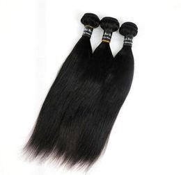 Whole Raw Virgin Hair Bundles Wefts Unprocessed Straight Body Wave Brazilian Indian Malaysian Peruvian Extensions8722447