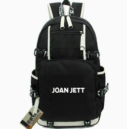 Joan Jett rucksack I Love Rock n Roll daypack rock band schoolbag Music knapsack Computer backpack Sport school bag Out door day p3099630