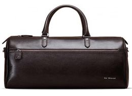 2020 Personalised Top Big Organiser Fine Oem Plain Vintage Men Genuine Custom Leather Travel Bag Black Guangzhou7257113