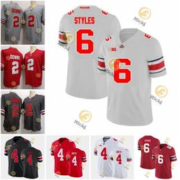Jeremiah Smith Caleb Downs Ohio State football jersey Stitched 6 Sonny Styles Ohio State Buckeyes jerseys