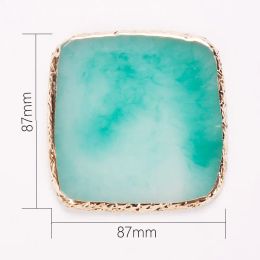1PC Resin Agate Stone Nail Color Palette Gel Polish Pallet Mixing Drawing Paint Plate Pad Manicure Nail Art Display Shelf