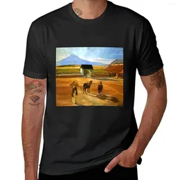 Men's Polos Diego Rivera Paintings T-Shirt Boys Whites Blacks Plain Black T Shirts Men