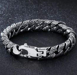 Massive Heavy Stainless Steel Bracelet For Men Mens Link Chain Bracelets Metal Bangles Armband Hand Jewelry Gifts Boyfriend 2202223315394