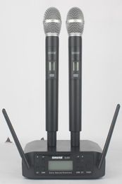 Microphone Wireless GMARK GLXD4 Professional System UHF Dynamic Mic Automatic Frequency 80M Party Stage Host Church Microphones4798834