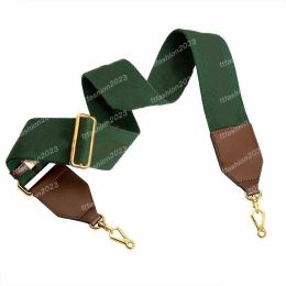 Accessories 10A High Quality Designer bag straps Women bag Belt handbag straps Red green strap purse cross body shoulder bag strap wholesale d