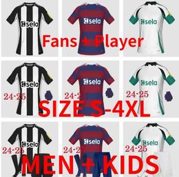 3XL 4XL kids kit 24 25 NUFC GORDON NEW CASTLE Soccer Jerseys 2024 2025 boys BRUNO G. JOELINTON Football T Shirts ISAK NUFC Uniteds SAINT MAXIMIN WILSON