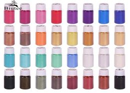 BIUTEE 32 Colours Mica Pigment Powder Epoxy Resin for Lip Gloss Nail Art Resin Soap Craft Candle Making Bath Bombs Whole8180352