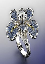 Real S925 Sterling Silver Ring for Women 2 Carats Diamond Jewellery Gemstone Anillos De Silver 925 Jewellery Wedding Diamond Rings Y113407443