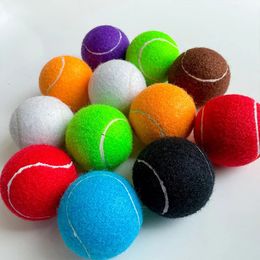 Professional Reinforced Rubber Tennis Ball Shock Absorber High Elasticity Durable Training for Club School 240529