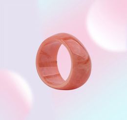 Bangle Geometric Resin Bracelets Classic Acrylic Cuff Fashion Bangles For Women Wide Female Simple Charm Party Jewelry3735845