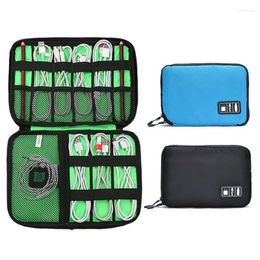 Storage Bags USB Cable Bag Multifunctional Travel Portable Data Line Phone Charger Electronic Accessories Organiser
