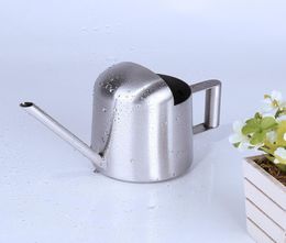 300ml Stainless Steel Long Spout Watering Cans For Household Garden Green Plants Pot Quality Simple Design Modern Pots Equipments 8236014