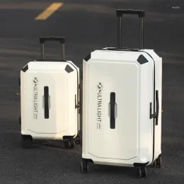 Suitcases Suitcases Suitcase Large Capacity Trolley Female 20/26/28" Inch Rolling Spinner Wheels Luggage Male Password Student Travel Bag