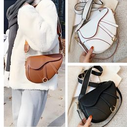 Hot Designer Bag Saddle Bag Shoulder Bag Fashion Handbag Ladies Crossbody Bag Top Quality Bag For Woman Casual Wallet Luxury Leather Purse Evening Bags