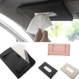Storage Bags Car Visor Tissue Holder Paper Towel Box Sun Clip Cosmetiquera Para Maquillaje Makeup Bag