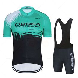 Jersey Set New Pro Team Men's Hiru Cycling Clothing Road Bike Shirts Suit Bicycle Bib Shorts MTB Wear Bicicleta Maillot L2405