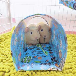 Hamster Game Pipeline Small Pet Fun Tunnel Foldable Pet Hide Passage Tube Guinea Pig Hedgehog Totoro Ferret Cage Accessories