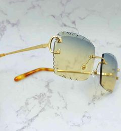 Rimls Sunglass Men Carter Luxury Digner Vintage Sun Glass Square Diamond Cut Fashion Shad Eyewear Gafas De Sol6270047