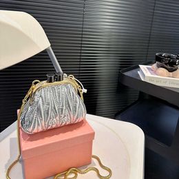 Mini Phone Bag Sweet Vintage Leather Chain Shoulder Bags Luxury Crossbody Designer Bags Girls Womens Handbags Small Purse Wallet 240531