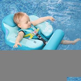 Inflatable Floats Tubes Mambobaby 17 Types Noninflatable Newborn Baby Swimming Float Lying Ring Pool Toys Swim Trainer Floater Drop De Otbip