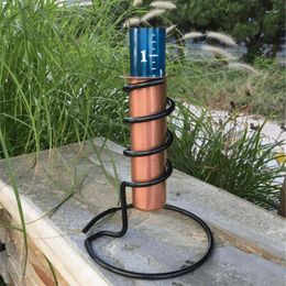 Garden Decorations High Accuracy Floating Rain Measure Gauge Water Copper Professional Spiral