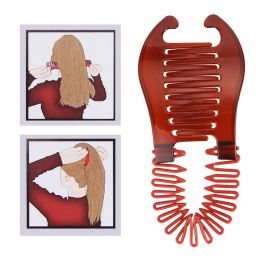 8 Styles New Woman Girls Elastics Hair Braider Scorpion Type Hair Holding Tool Ponytail Rubber Bands Hair Accessories DIY Home