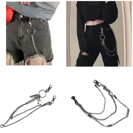 Belts Multi-Layer Summer Pants Chain Crosses Punk Belt Jeans For Eboy Gothic Aesthetic Wholesale