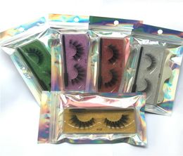 Natural False Eyelashes With Eyelash Tweezer Brushes Set Soft Light Thick Fluffy Fake 3D Mink Eye Lash Extensions Makeup Tools2012741