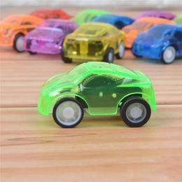 15 Pcs Mini Transparent Pull Back Car Toys Party Favour For 4-8 Kids Birthday Boy Girls Easter Goodie Bags Pinata Stuffing Toy