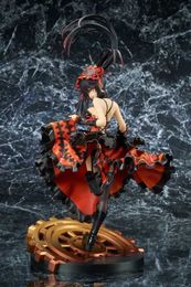 Action Toy Figures 28cm Anime Figure Peripheral DATE A LIVE 2 5th Generation Tokisaki Kurumi PVC Action Figure Model Toys Figure Collection Doll T240531