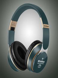 Bluetooth Headphones Over Ear HIFI Head Wireless Earphones With Mic 3D Music Headset Gamer Foldable Auriculare Fone2074443