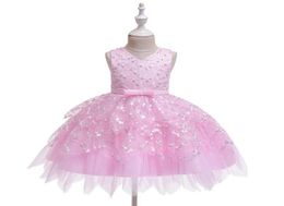 05Y Newborn Toddler Baby Kid Girls Dress Lace Bow Tutu Party Wedding Birthday Christmas Dresses For Girls Costumes6724352