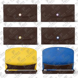 M82921 M82920 M82919 New EMILIE Wallets Key Pouch Coin Purse Credit Card Holder Women Fashion Luxury Designer Business TOP Quality Purse