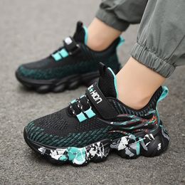 Kids Sports Shoes for Boys Light Weight Casual Sneakers Mesh Running Shoes Childrens Tennis Footwear 240531
