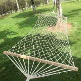 Hammocks Wooden matching hammock for outdoor camping ultra lightweight and portable suitable swinging entertainment hammocks two people H240530