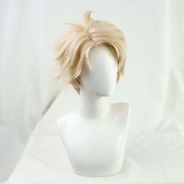 Anime SPY FAMILY Loid Forger Cosplay Costume Wig Heat Resistant Synthetic Hair Halloween 333J