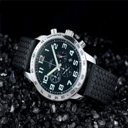 100% man quartz stopwatch male watches Top fashion classic Mens chronograph wristwatches 540 207z
