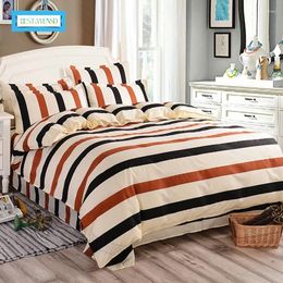 Bedding Sets .WENSD Bed Linen Set Home Textiles 4pc Family Include Sheet&Duvet Cover&Pillowcases Full Queen King Size