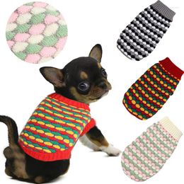 Dog Apparel Pet Sweaters Puppy Clothes For Small Dogs Clothing Winter Warm Sweater Coat Outfit Cats Yorkie Chihuahua