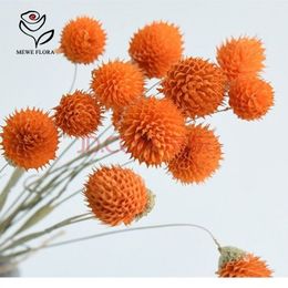 15pcs Natural Dried Flower Real Strawberry Fruit Bouquet DIY Home Country Decor Artifical Flower Wedding Christmas Decoration