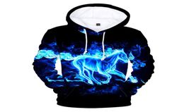 3D Flame Sky Designer Hoodies Men Women Hooded Cool Sweatshirts Spring Autumn Fashion Tops Clothes8994552