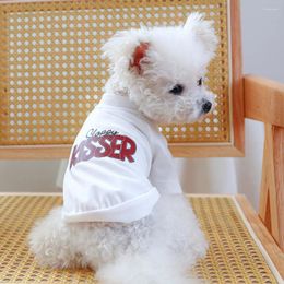 Dog Apparel Puppy Clothes Summer Spring Fashion Desinger Pullover Cat Cute Hoodie Small Sweet Shirt Pet Pajamas Chihuahua Poodle Yorkie