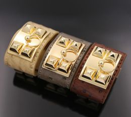 High Quality Fashion Pu Leather Bracelets For Women Charm Bracelet Couple Jewelry Gift8986746